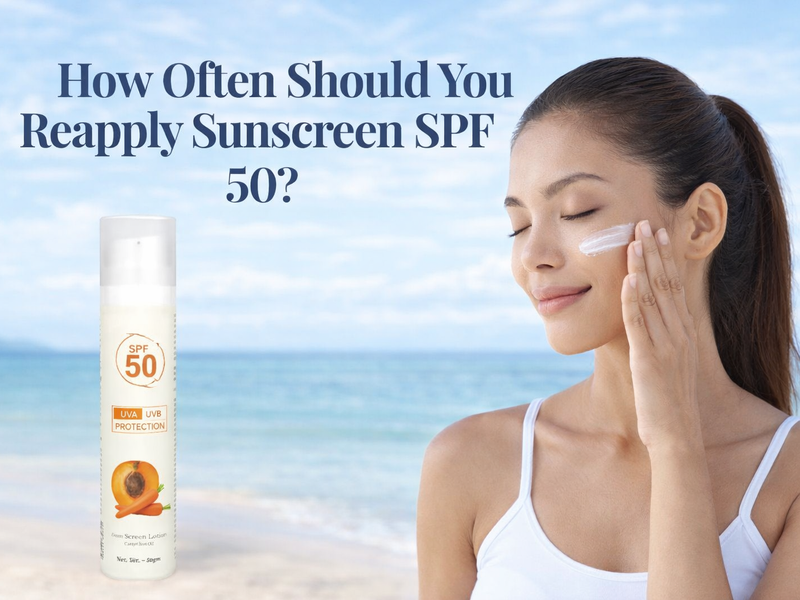 How Often Should You Reapply Sunscreen SPF 50?