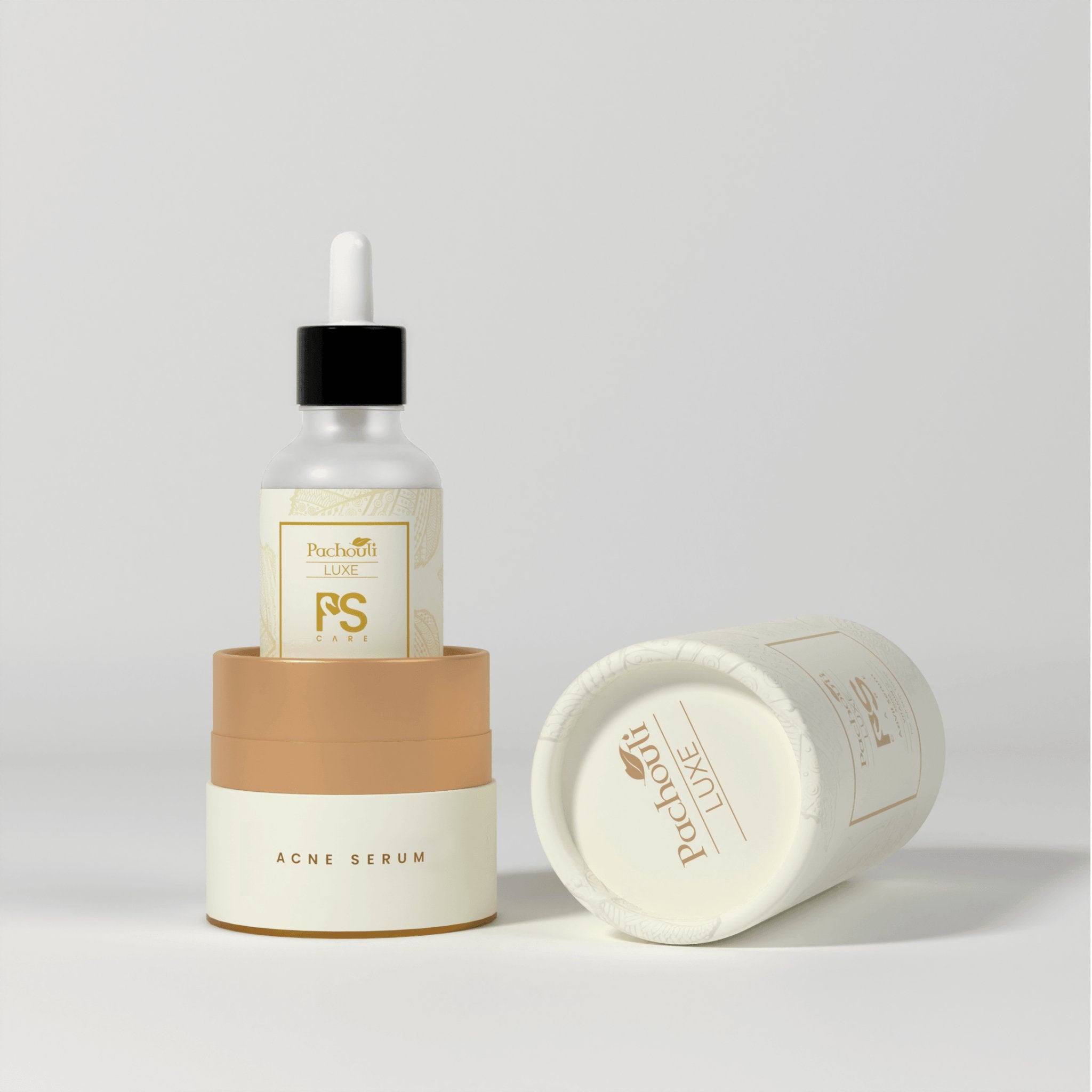 Acne Serum - Glass Bottle - Pachouli LUXE