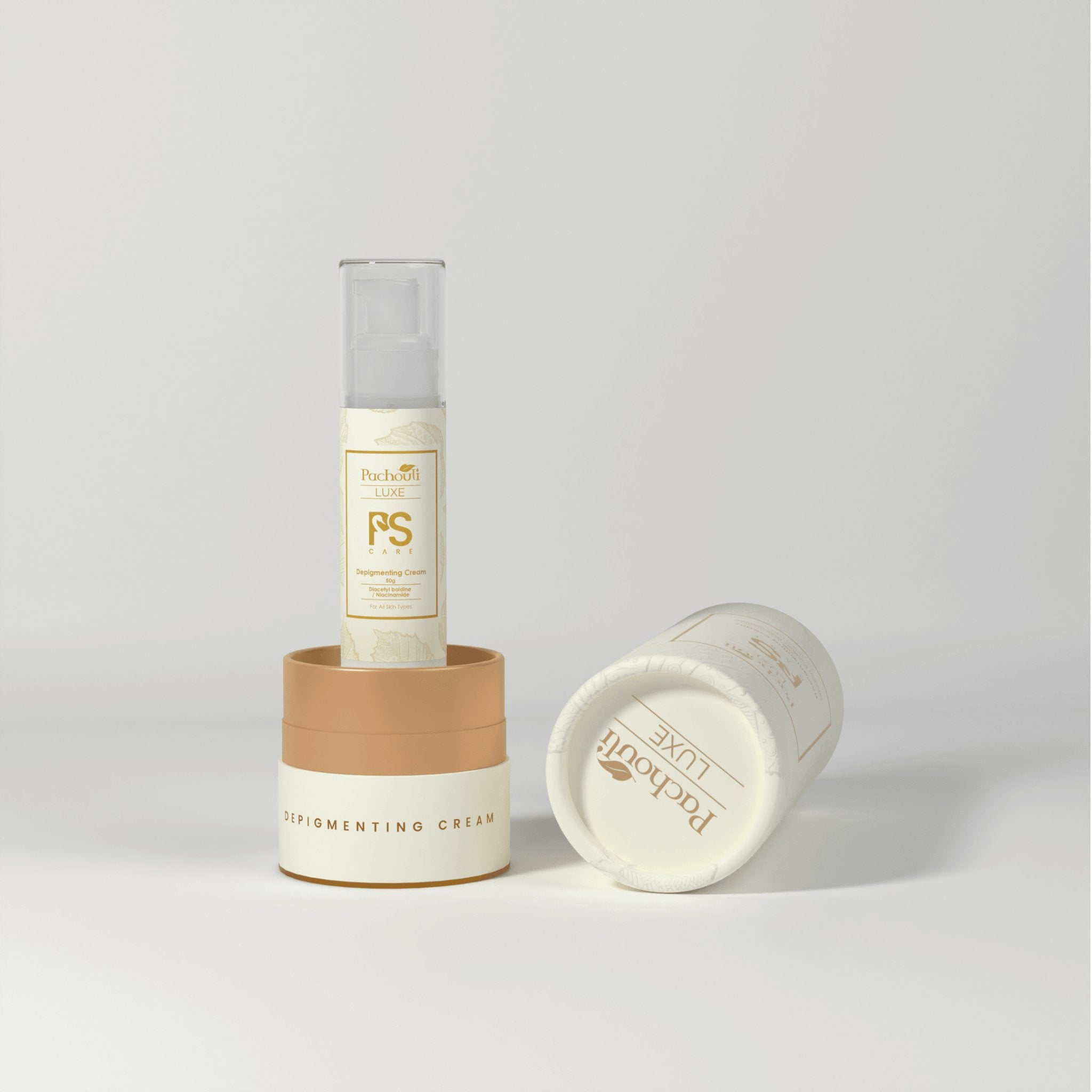 Depigmenting Cream - Pump Bottle - Pachouli LUXE