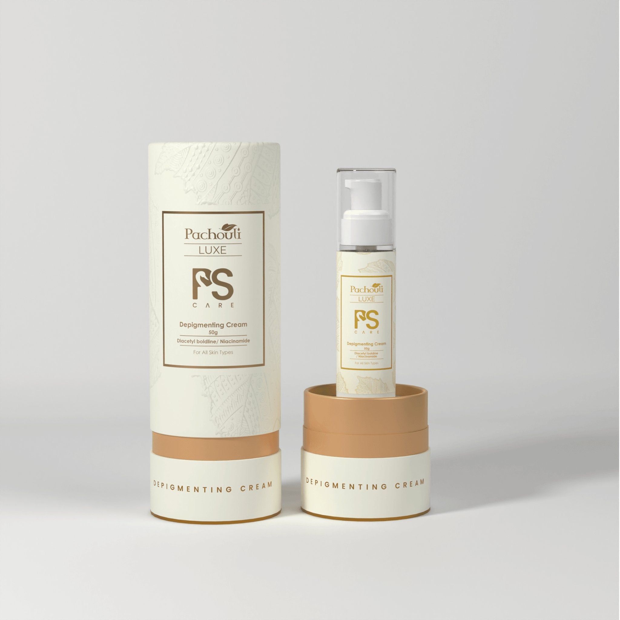 Depigmenting Cream - Pump Bottle - Pachouli LUXE