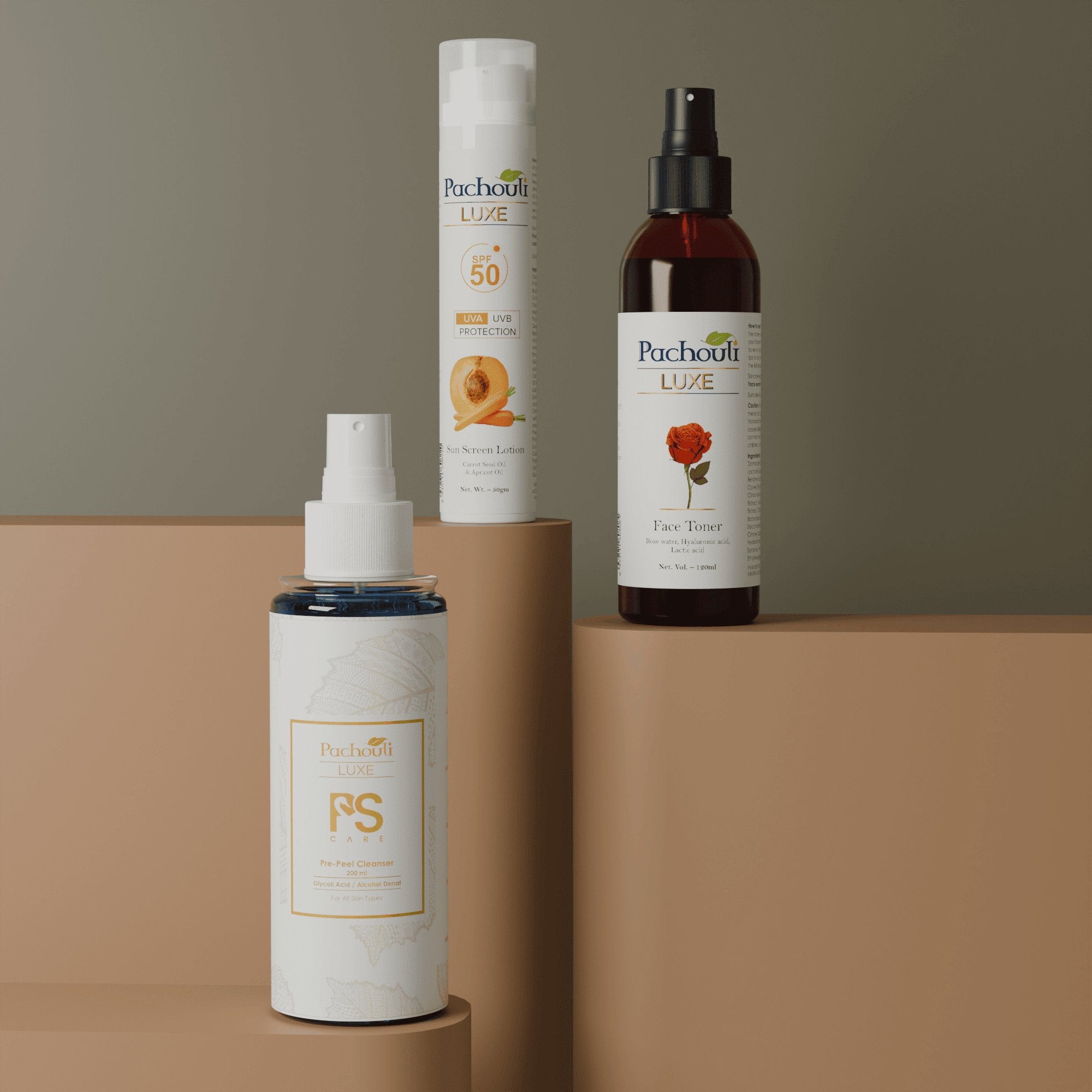 Glow Essentials Trio - Pachouli LUXE