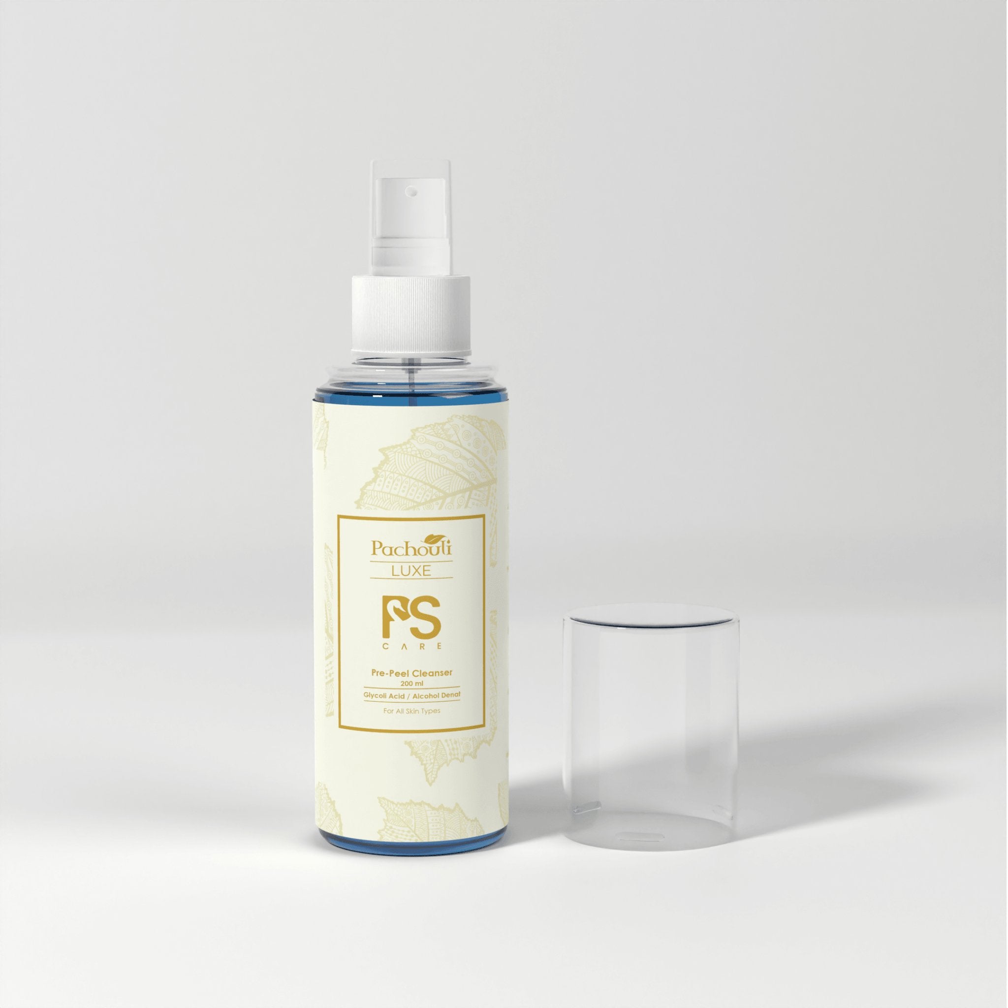 Pre peel Cleanser - Plastic Bottle - Pachouli LUXE