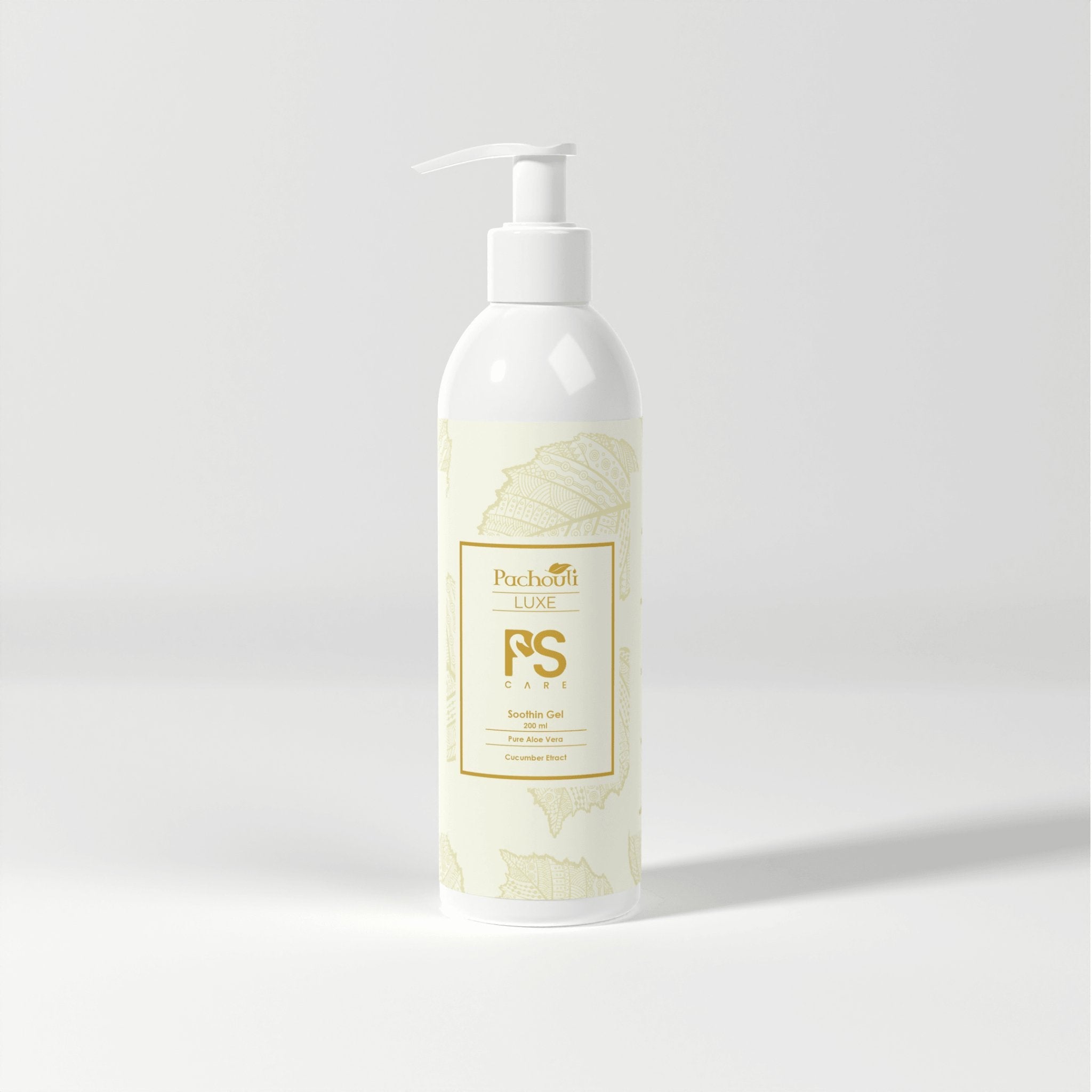 Soothing Aloe Vera Gel - Pump Bottle - Pachouli LUXE
